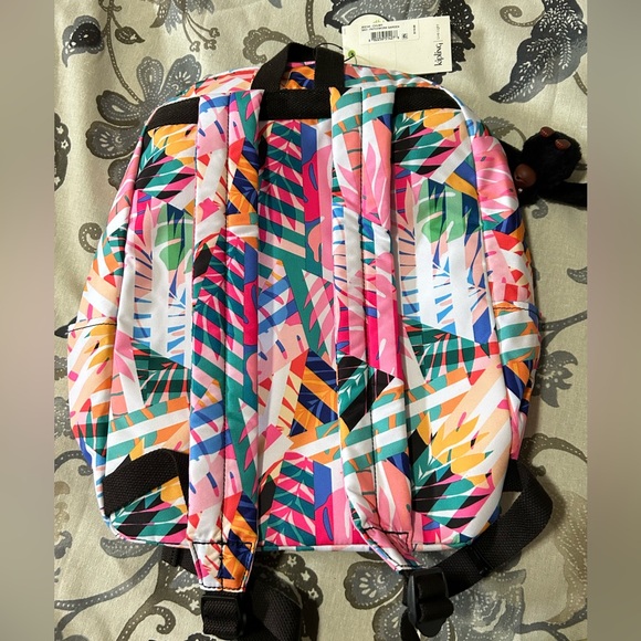 New Kipling Chuwy Backpack Patchwork Garden multicolor large - Picture 7 of 13